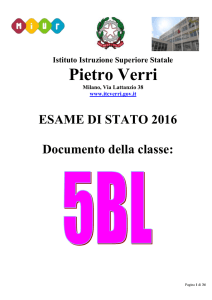 5 BL - IISS Pietro Verri Milano