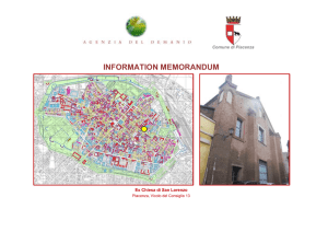 Information Memorandum - Ex Chiesa di S