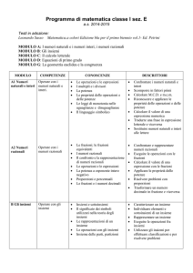 matematica - Liceo Morgagni