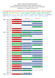 Terzo anno - Biotecnologie Mediche I sem. (versione in docx)