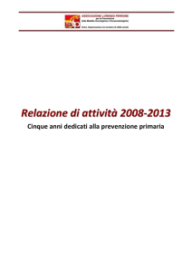 ALP_Relazione_Attività_2008-2013