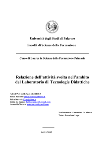 Relazione LIM lab. 2012 - laboratoriotecnologiedidattiche2