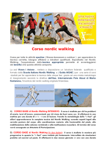 Corso nordic walking