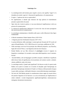 Semiologia, Eco La semiologia deriva dal termine greco σημεῖον