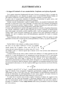 ELETTROSTATICA x UNIMC