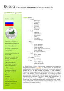 La Repubblica Federale in Russia - 3Ccorso2012-13