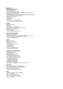 Programma del corso (old)