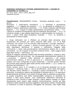 azioni 2 - Dipartimento di Giurisprudenza