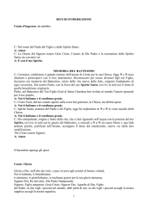 LIbretto del Matrimonio – copia generale