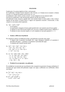 Polinomi - itis polistena