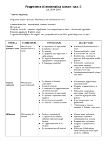 matematica - Liceo Morgagni