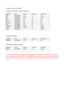 Esame Economia Lavoro 16_9_16
