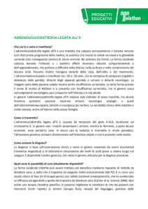adrenoleucodistrofia - Provincia di Pesaro e Urbino