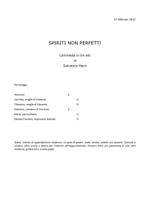 Spiriti imperfetti - Attori per caso