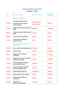 Programma Seminari Corso 2011