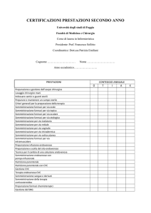 Conteggio annuale certificazioni IIanno