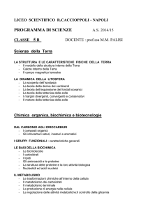 Scienze_5B - Liceo Caccioppoli