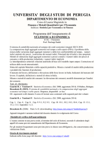 Italiano - Dipartimento di Economia, Finanza e Statistica