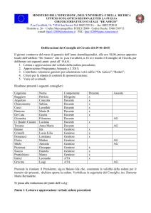 ministero dell*istruzione , dell*università e della ricerca