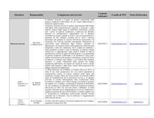 Articolazione delle strutture (Novembre 2014) [docx