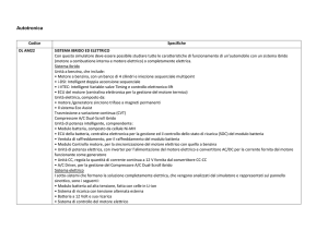 Autotronica Codice Specifiche DL AM22 SISTEMA IBRIDO ED
