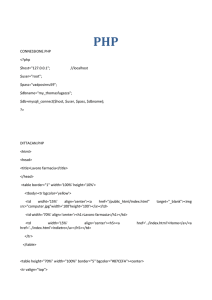PHP - Altervista