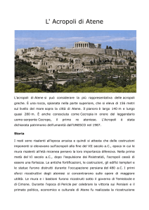 L` Acropoli di Atene