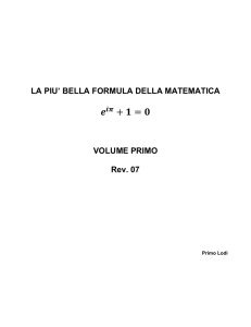 Volume I - Università delle Tre Età UNITRE Sede autonoma di Sesto