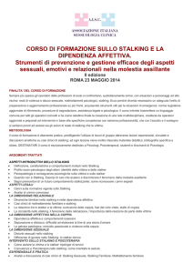 Leggi tutto – Programma - Associazione Italiana Gestalt Analitica