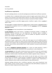 27/11/2013 Prof. Fimiani RIVISTA Insufficienza respiratoria Non solo