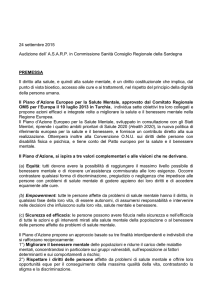 audizione commissione sanità consiglio rg