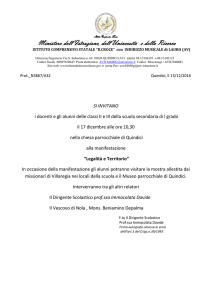 Legalità e Territorio - Istituto Comprensivo "Benedetto Croce" Lauro
