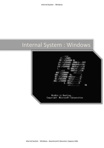 Internal System – Windows