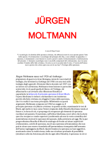 TEOLOGIA della SPERANZA: Jurgen MOLTMANN