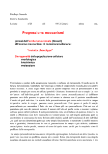 Patologia Generale Roberto Tumbarello Lezione n°28 del 04/12/12