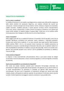 malattia di parkinson - Provincia di Pesaro e Urbino