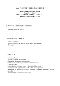 biologia - IIS Pellegrino Artusi