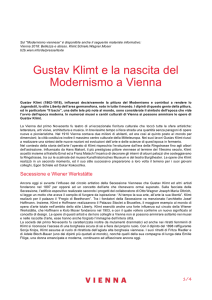 Gustav Klimt a Vienna