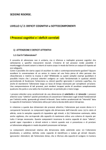 Attraverso le esperienze sensoriali siamo in grado di