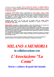 c/o MILANO A MEMORIA - Associazione La Conta