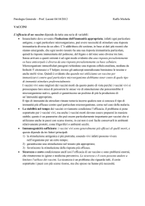 Patologia Generale – Prof. Laconi 04/10/2012 Raffo Michela