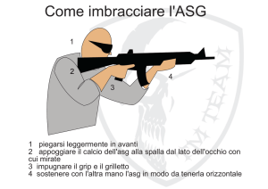 Come imbracciare l`ASG