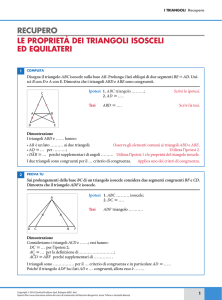 triangoli isosceli