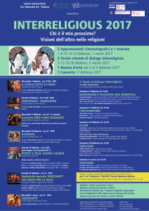 interreligious2017 - Diocesi di Padova