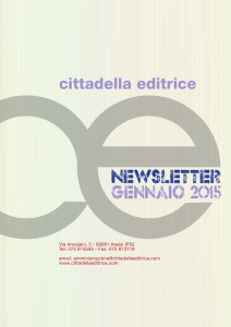 NEWSLETTER - Cittadella editrice