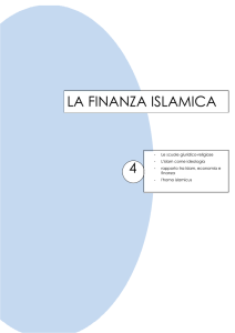 Finanza Islamica - 4 - camera di commercio italiana negli emirati