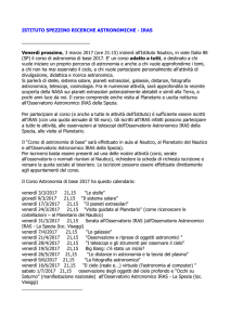 Istituto spezzino di ricerche astronomiche