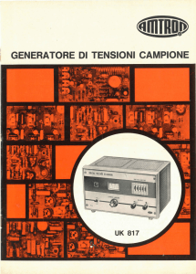 generatore di tensioni campione - rsp