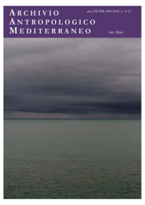 Pane al pane e vino al vino - Archivio Antropologico Mediterraneo