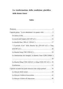 La trasformazione della condizione giuridica delle donne